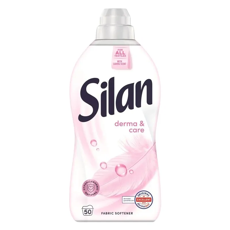 Veļas mīkstinātājs Silan Derma Care. šķidrums. 1.1 l