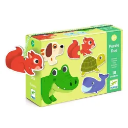 Puzzle duo animals 20 pcs dj08147