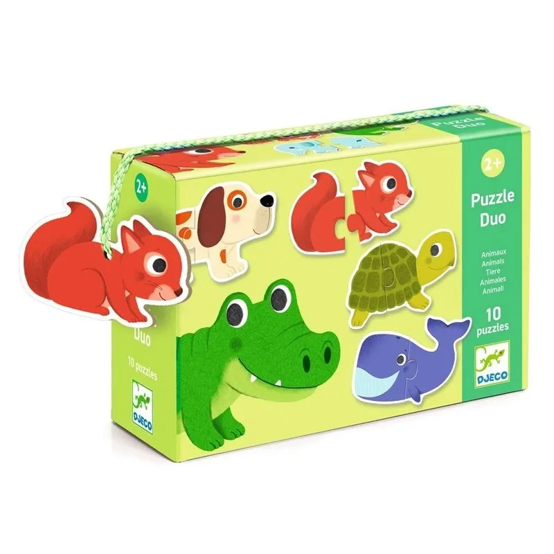 Dėlionė Djeco Duo DJ08147. 18 cm x 12 cm