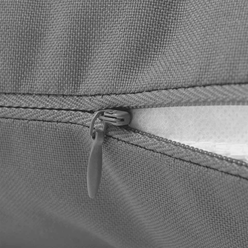 vidaXL dārza mēbeļu spilveni, 4 gab., 45x45 cm, pelēki