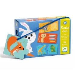 Dėlionė Djeco Duo DJ08166. 18 cm x 12 cm