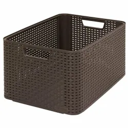 Esemete kast CURVER, 30 l, pruun, 43.6×32.6×23 cm