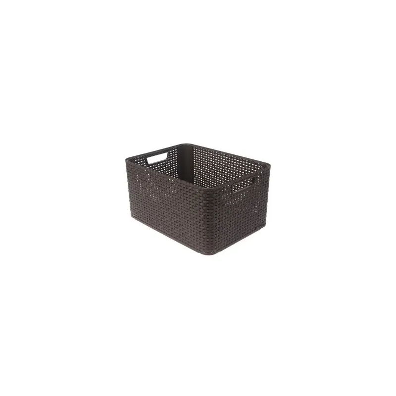 Daiktadėžė CURVER. 30 l. ruda. 43.6×32.6×23 cm