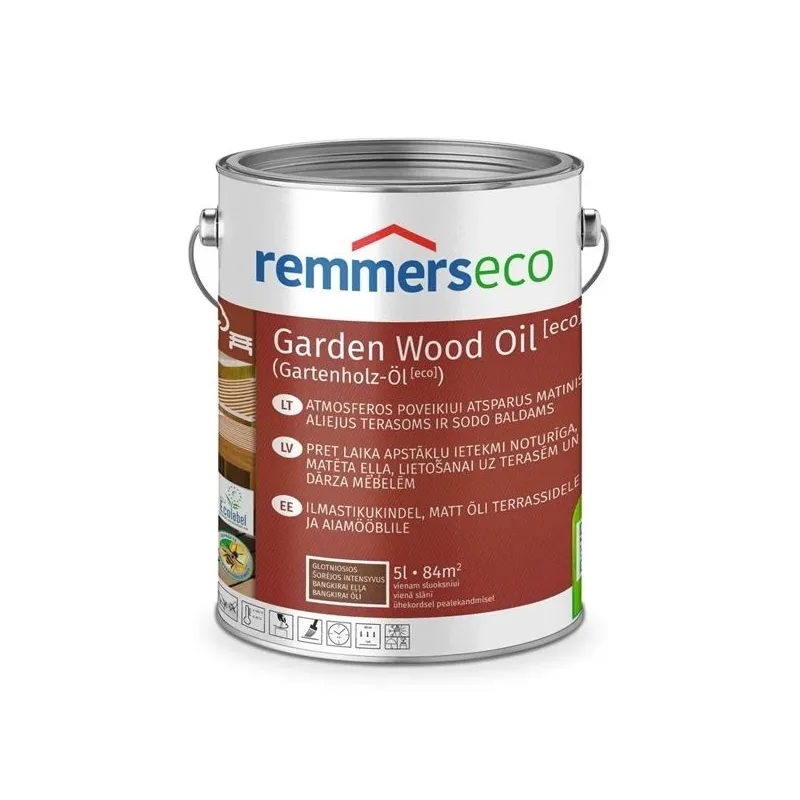 Aliejus garden wood oil glotnioji šorėja 5 l