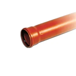Lauko kanalizacijos vamzdis Magnaplast. DIA 110 mm. SN8. 2 m
