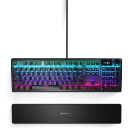 Klaviatūra Steelseries Apex 5 Hybrid Blue. anglų ,US,. juoda