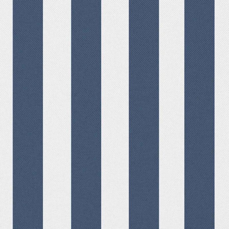 vidaXL dārza mēbeļu spilveni, 2 gab., 45x45 cm, svītraini, tumši zili