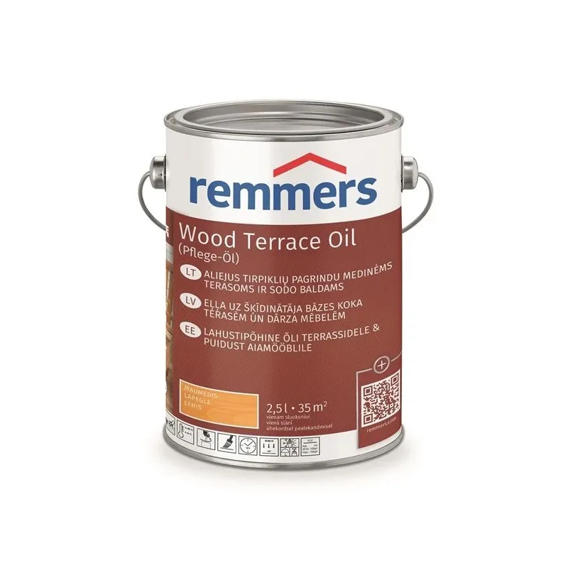 Eļļa Remmers Teras PFLEGE lapegle 2.5 l