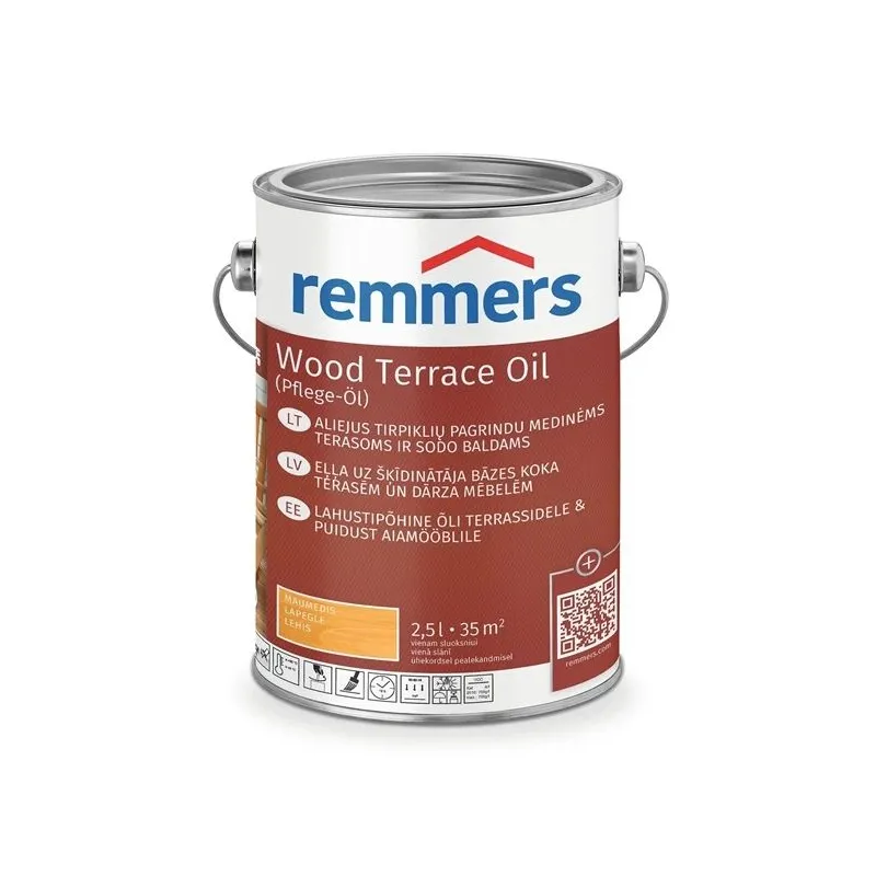 Eļļa Remmers Teras PFLEGE lapegle 2.5 l