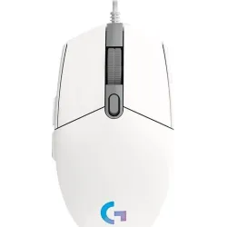 Vadu spēļu pele Logitech G102 Lightsync. balta