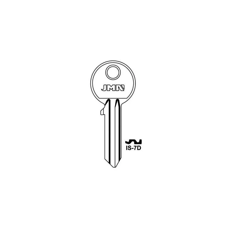 Atslēgas sagatave JMA ISE15,IS-7D, ISEO