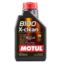 Automobiļu motoreļļa motul 8100xclean 1l