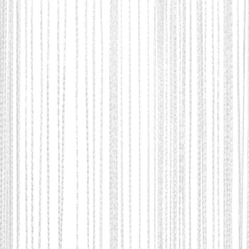 vidaXL bārkšu aizkari, 2 gab., 140x250 cm, balti