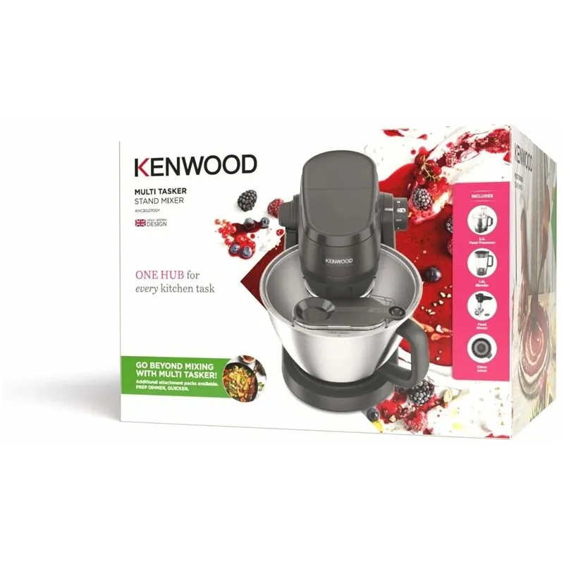 Virtuves kombains Kenwood MultiTasker KHC30.070GY. 1000 W