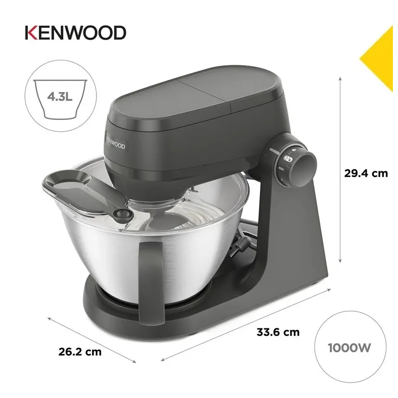 Virtuves kombains Kenwood MultiTasker KHC30.070GY. 1000 W
