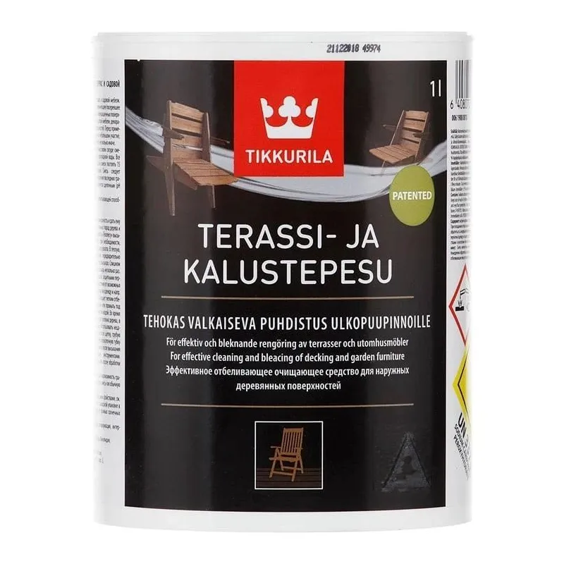 Tīrītājs Tikkurila Terrassi-ja kalustepesu, 1 l