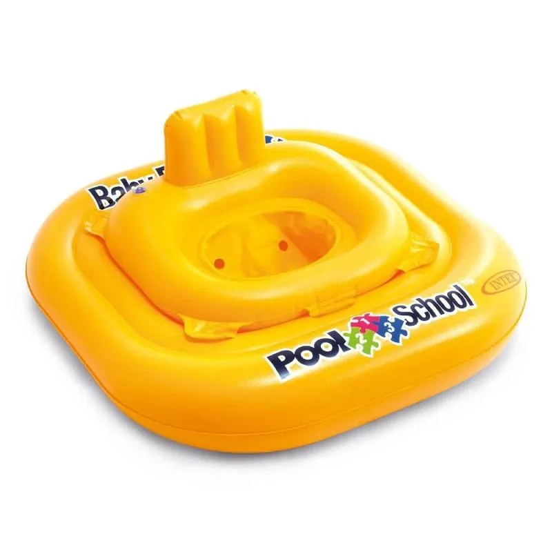 Piepūšams riņķis Intex Baby. dzeltena. 79 cm x 79 cm