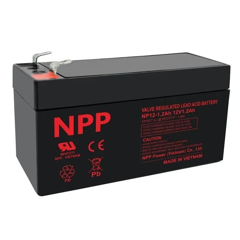 Akumulators NPP. 12V 1.2 AH
