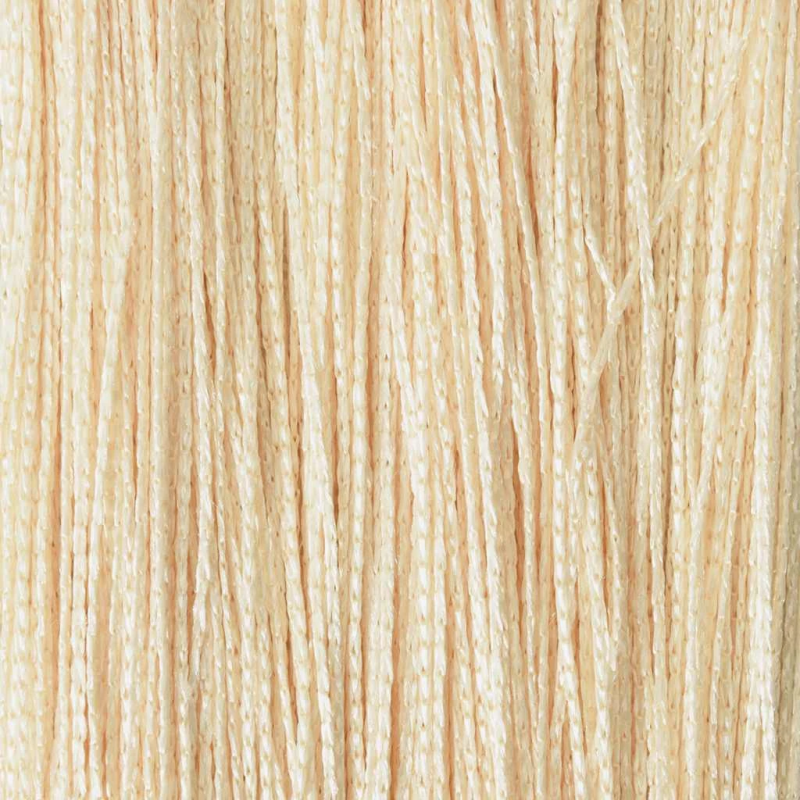 vidaXL bārkšu aizkari, 2 gab., 100x250 cm, krēmkrāsā