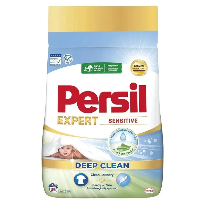 Veļas pulveris Persil Sensitive. 1.98 kg
