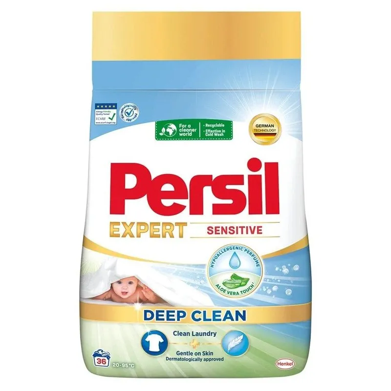 Veļas pulveris Persil Sensitive. 1.98 kg