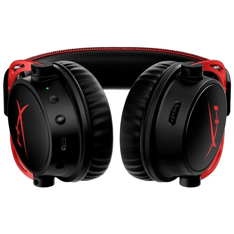 Ausinės HyperX Cloud Alpha Wireless. juodos-raudonos