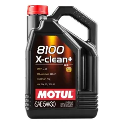 Моторное масло для автомобиля Motul 8100 X-Clean, 5W-30, 5 л