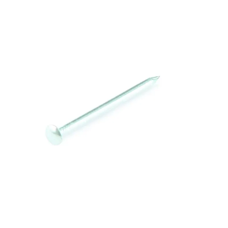 Naglas ar apaļu galvu 1.6x18 zn 50gr ,suki,