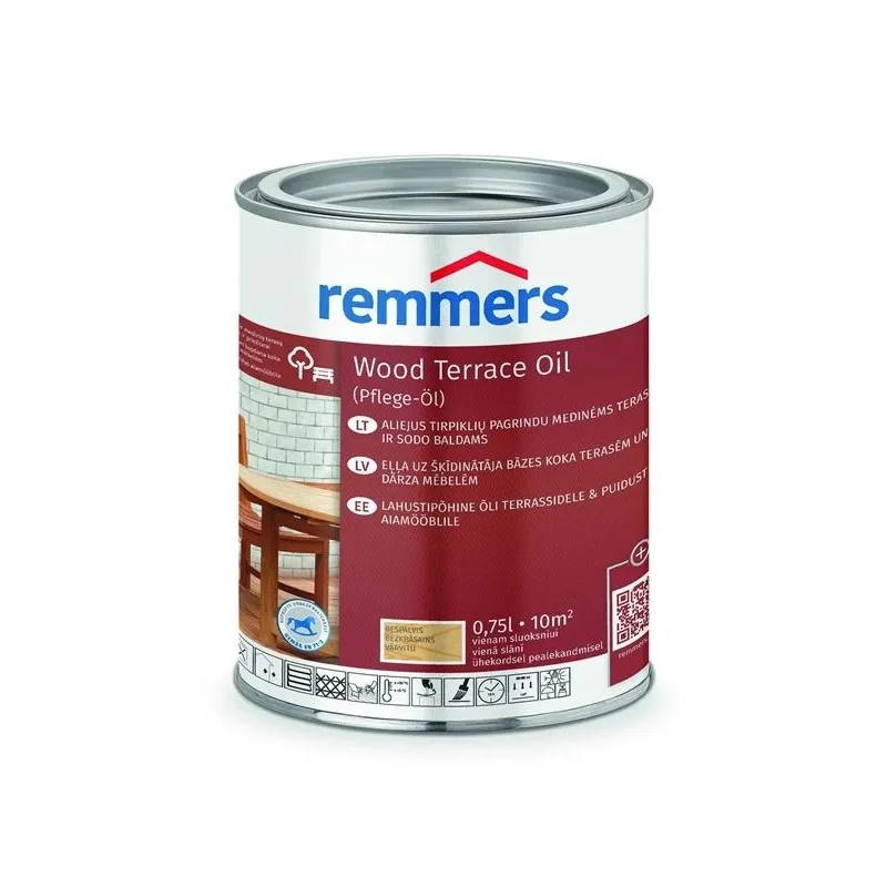 Eļļa Remmers Teras PFLEGE bezkrāsains 0.75l