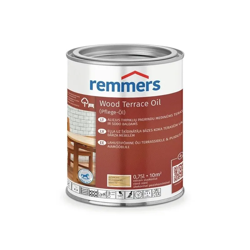 Eļļa Remmers Teras PFLEGE bezkrāsains 0.75l