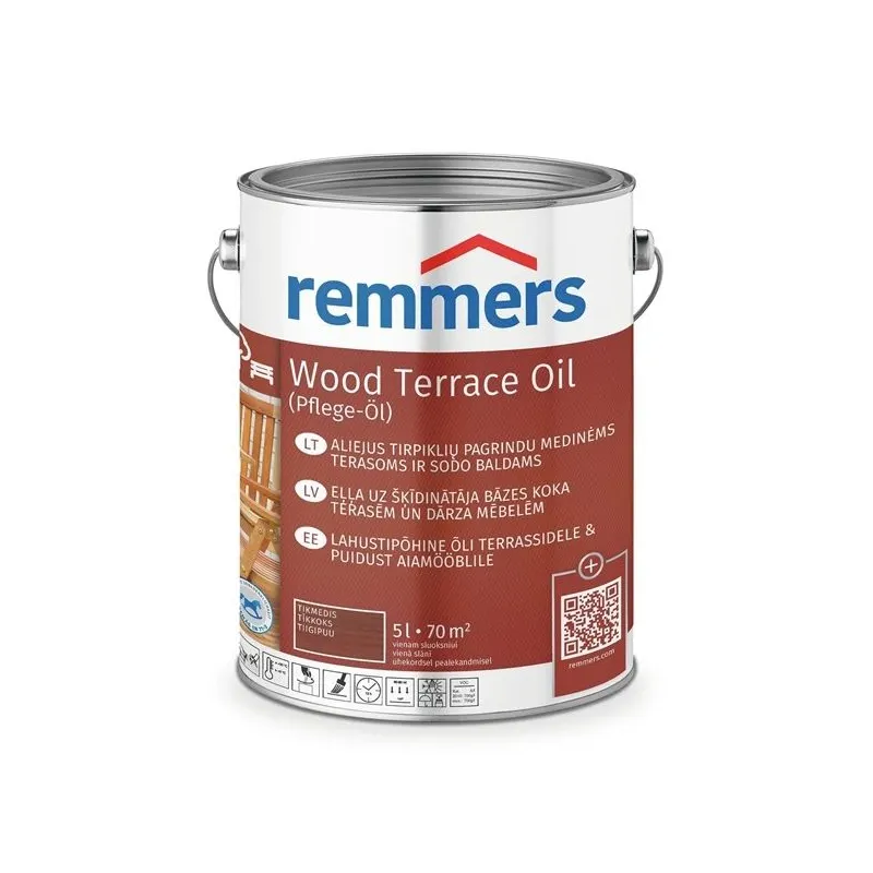 Eļļa Remmers Teras PFLEGE tikai es. 5 l