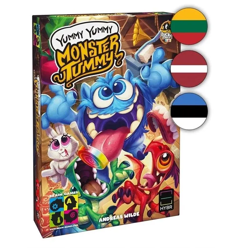 Galda spēle Brain Games Yummy Yummy Monster Tummy BRG-YUMMY