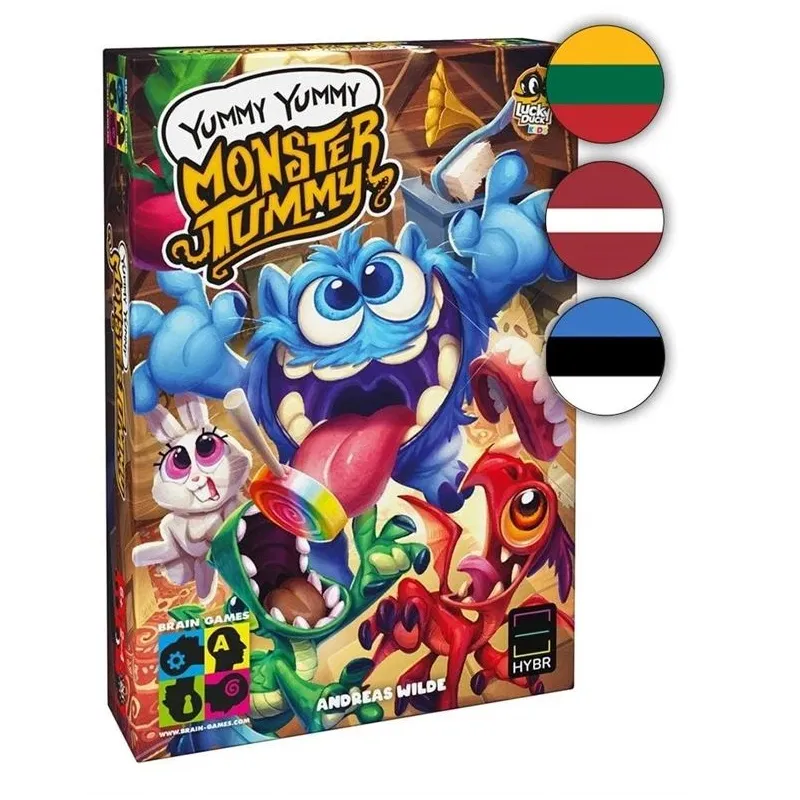 Galda spēle Brain Games Yummy Yummy Monster Tummy BRG-YUMMY