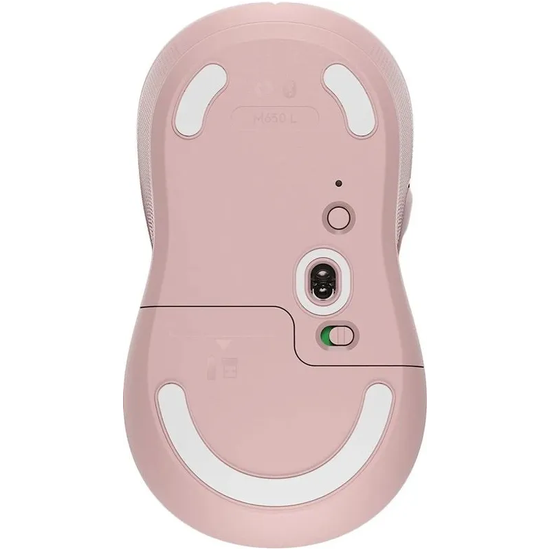 Datorpele Logitech Signature M650L bluetooth. rozā