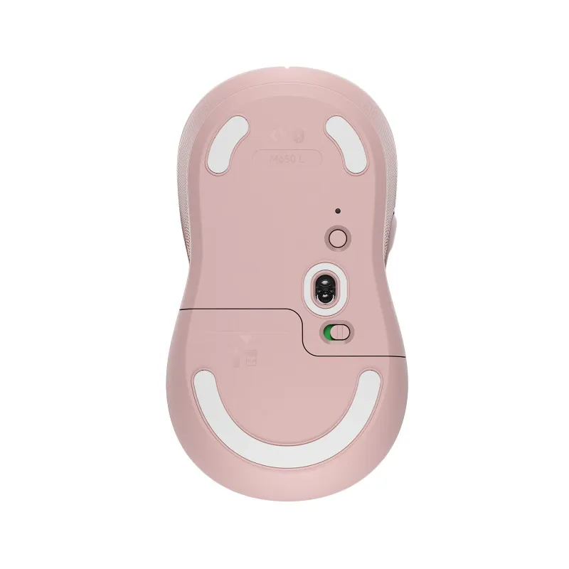 Datorpele Logitech Signature M650L bluetooth. rozā