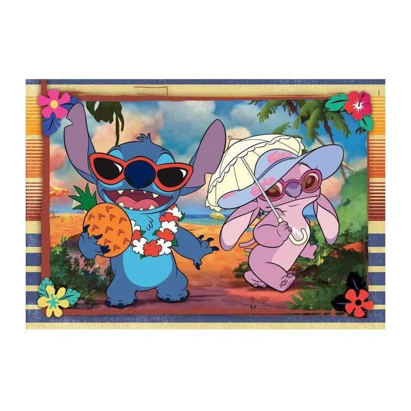 Puzle Clementoni Stitch 24822. 19 cm x 27 cm. 120 gab.