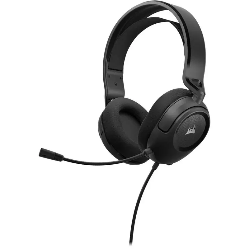 Vadu spēļu austiņas Corsair HS35 v2. melna
