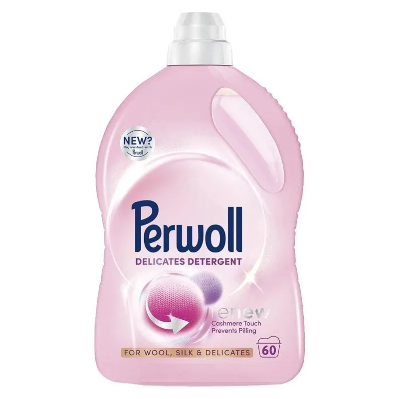 Šķidrs mazgāšanas līdzeklis Perwoll Wool&Delicates. 3 l