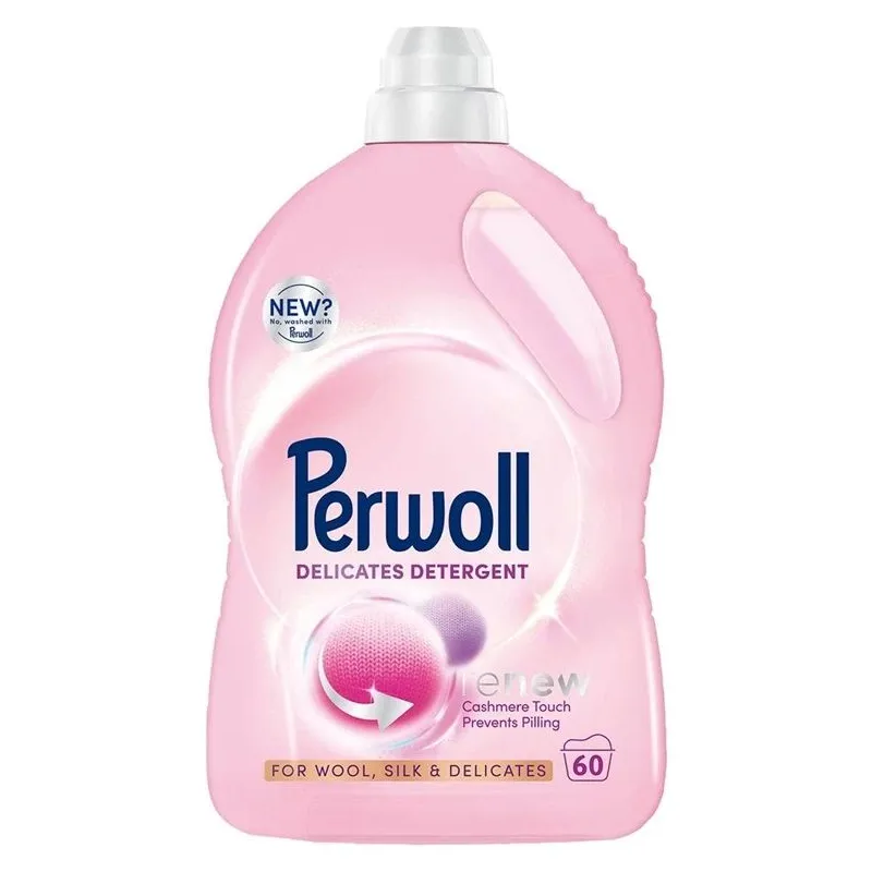 Šķidrs mazgāšanas līdzeklis Perwoll Wool&Delicates. 3 l