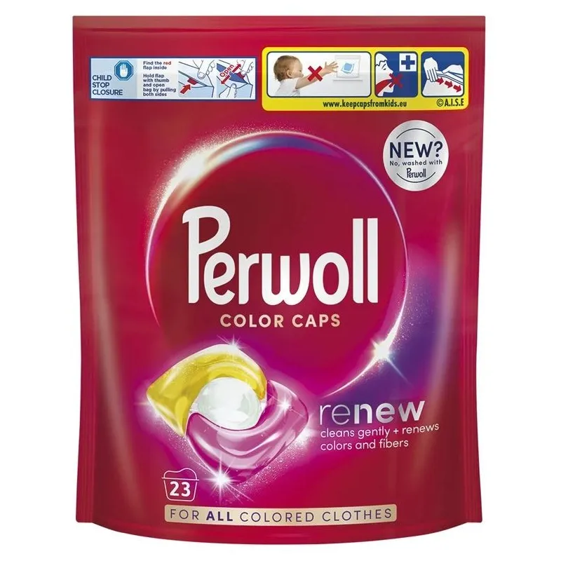 Kapsulas mazgāšanai Perwoll Color. 23 gab.