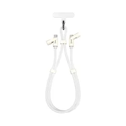 Sbox LANYARD WHITE Type-C -Type-C 1.5m White