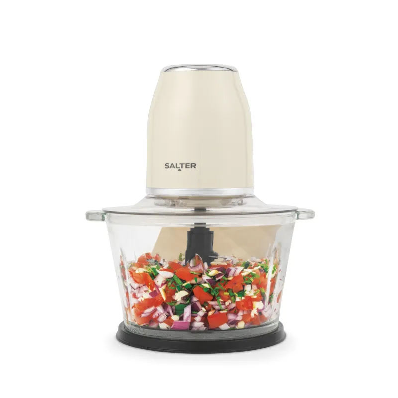 Salter EK6686CRMVDE Retro Food Chopper