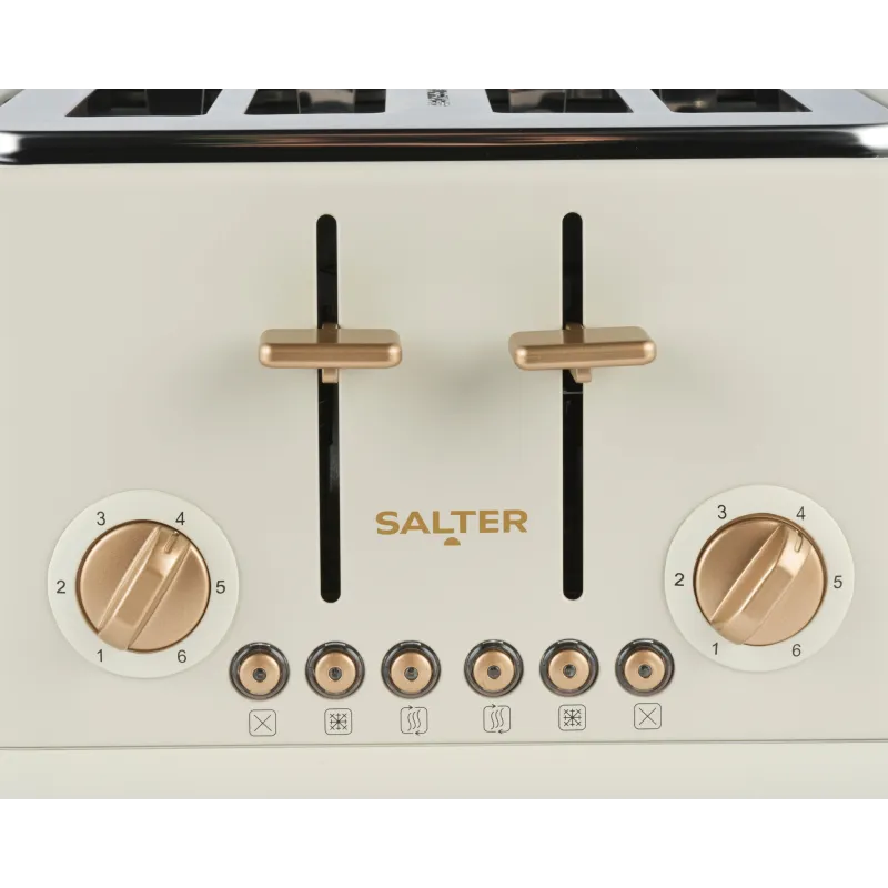 Salter EK5823OBVDE Pebble 4-Slice Toaster