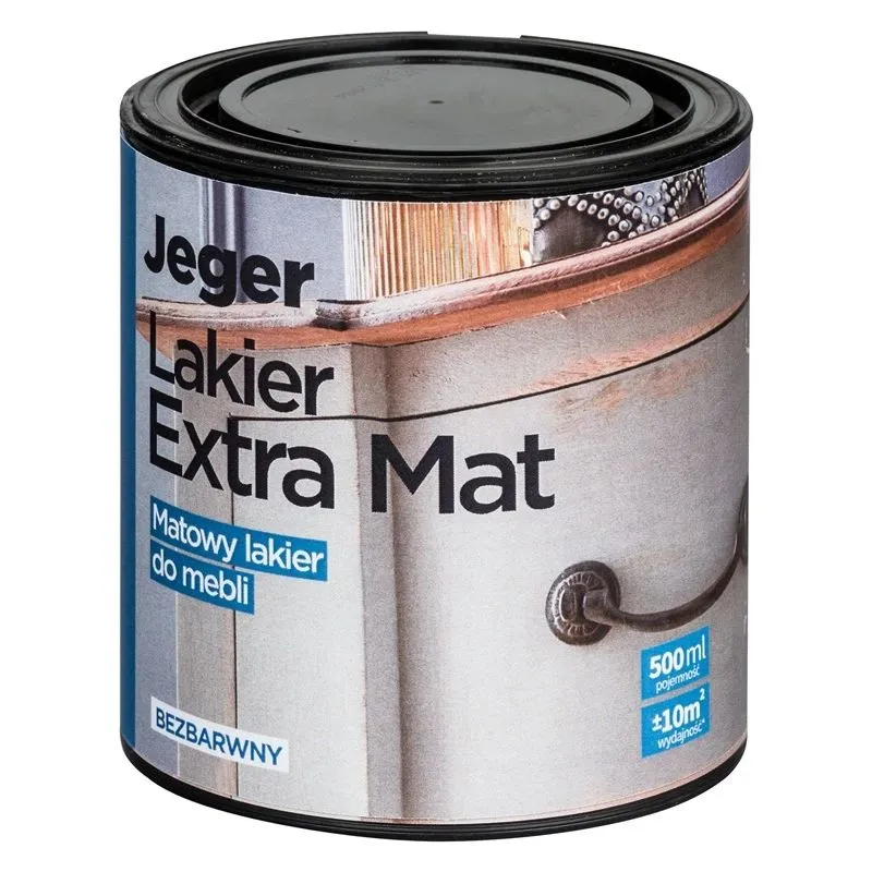 Lakas jeger varnish extra matt 0.5l