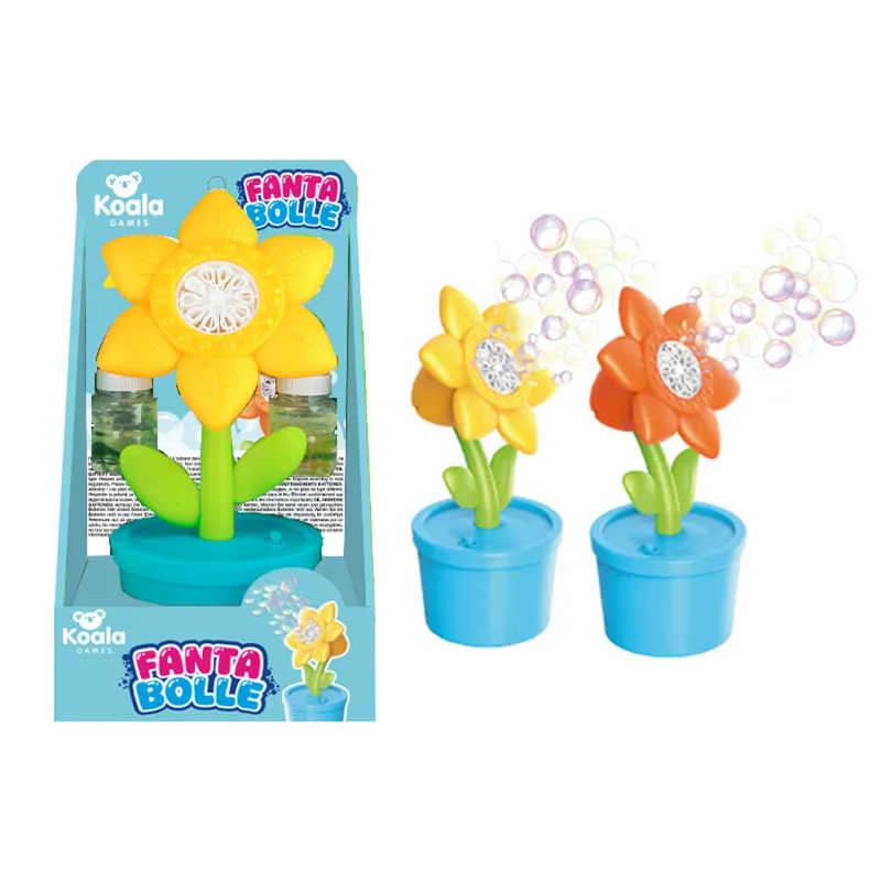 Koala Games G2659 Flower-Shaped Bubble Blower ,Random Color,