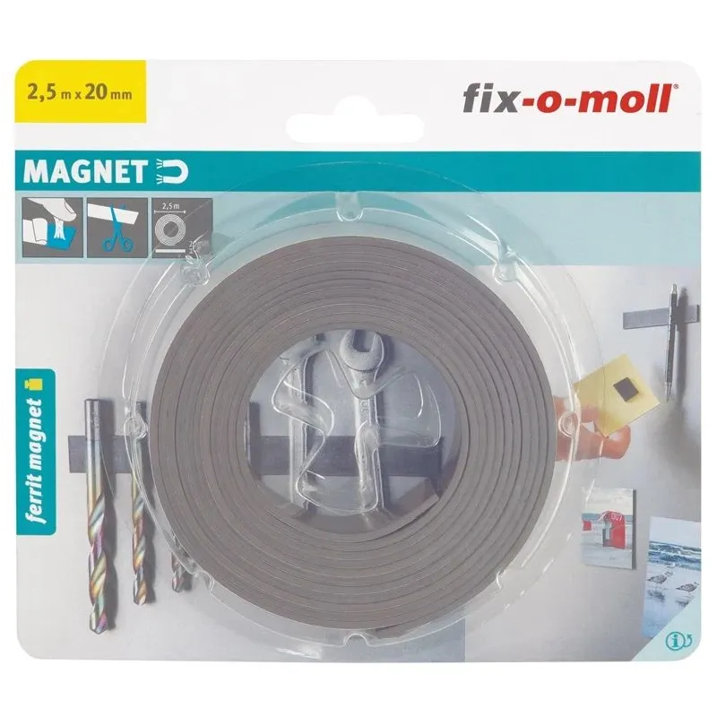 Lente magnetiskā 20x2mm 2.5m