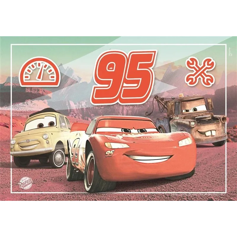 Puzle Clementoni SuperColor Cars 26317. 60 gab.