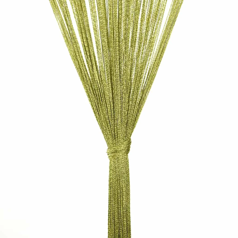 vidaXL bārkšu aizkari, 2 gab., 100x250 cm, zaļi