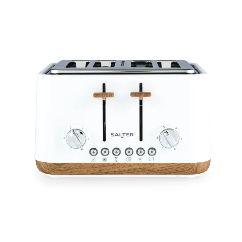 Salter EK5823WHTVDE Toronto 4-Slice Toaster