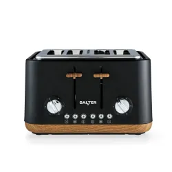 Salter EK5823BLKVDE Toronto 4-Slice Toaster